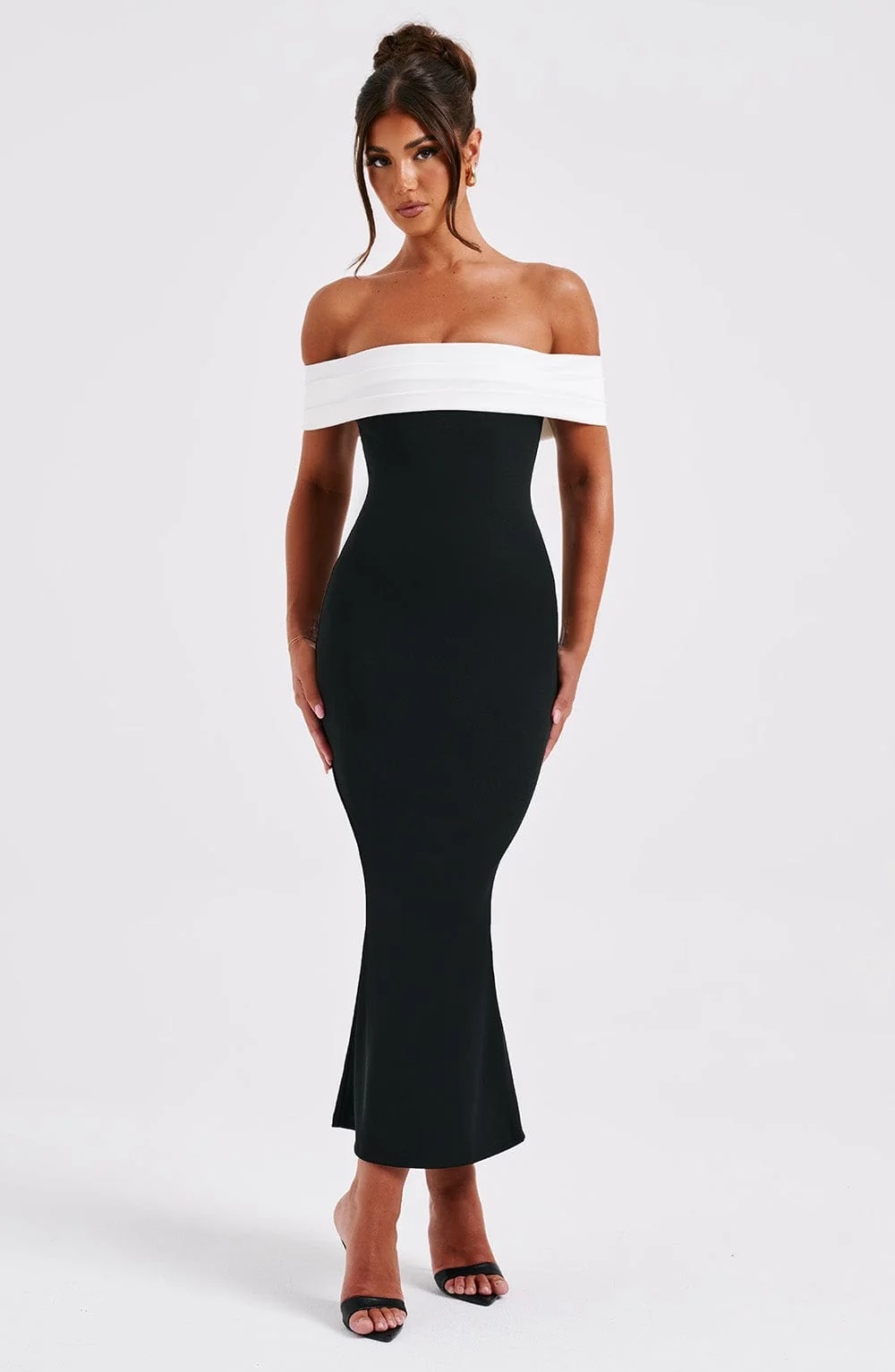 Bex Midi Dress - Black