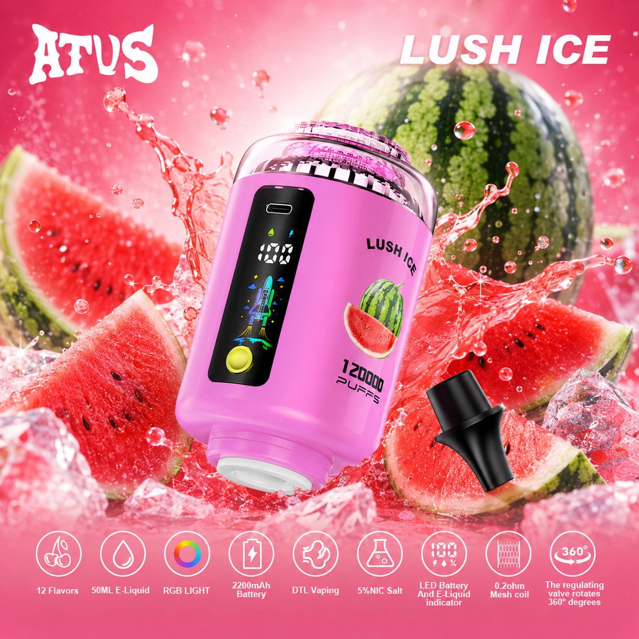 ATVS 120000 120K Puffs
