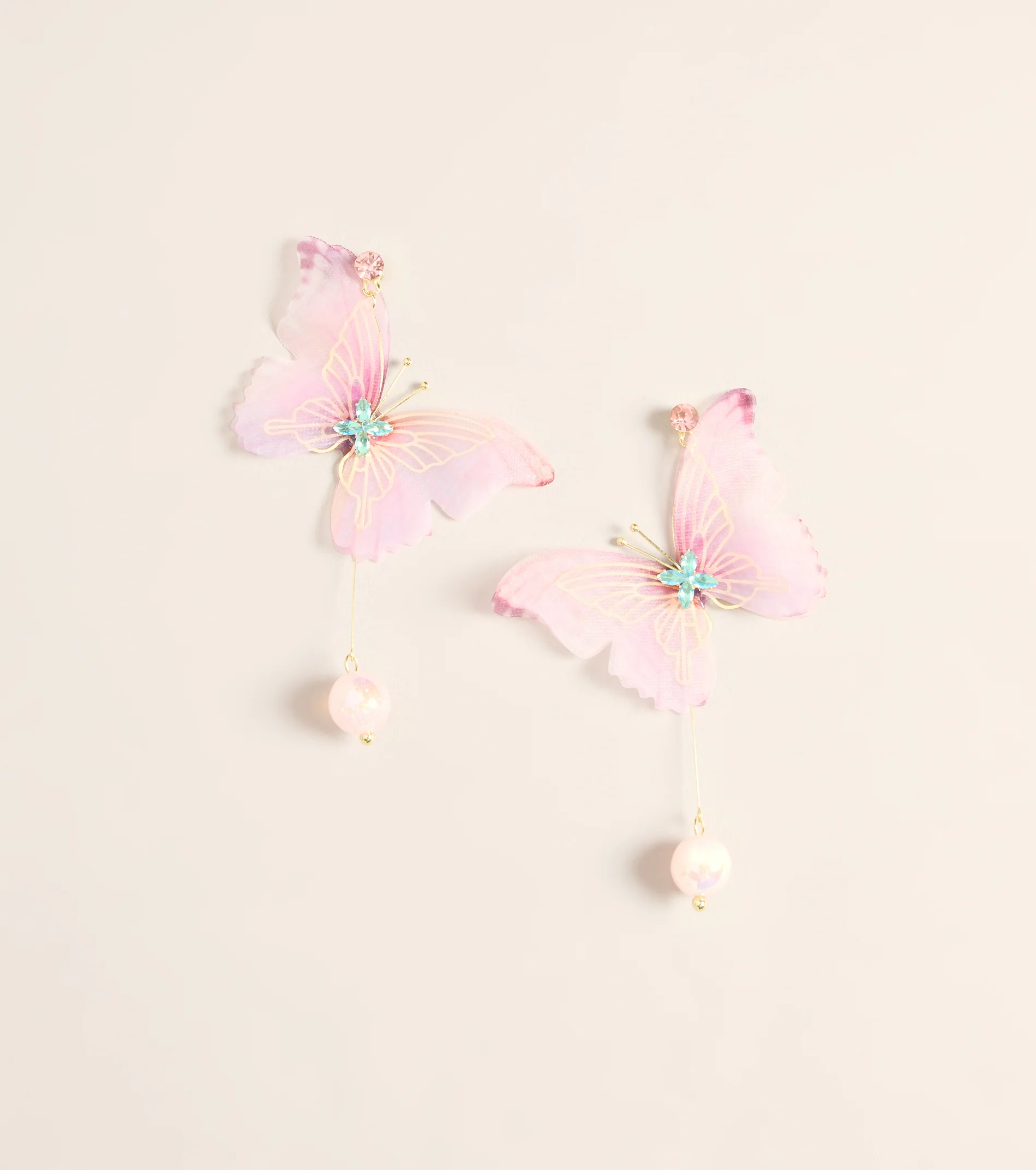 Dreamy Vibe Butterfly Statement Earrings