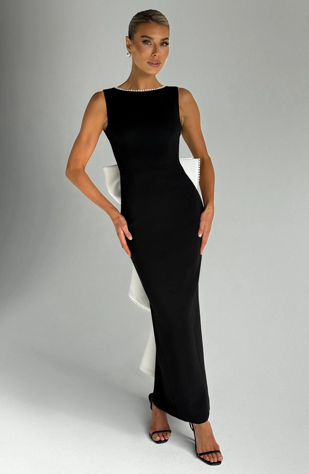 Lana Midaxi Dress - Black
