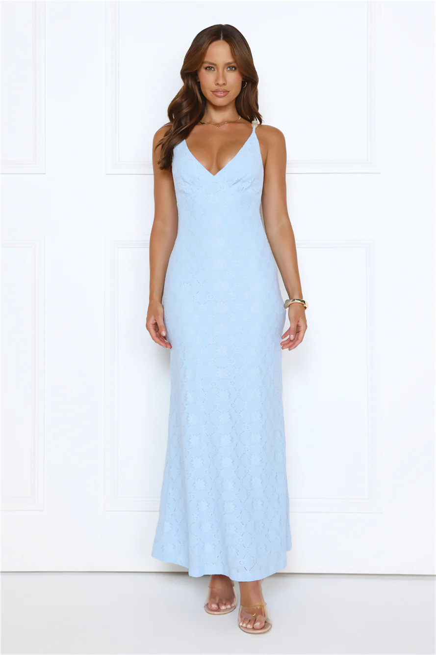 You Got This Maxi Dress Blue