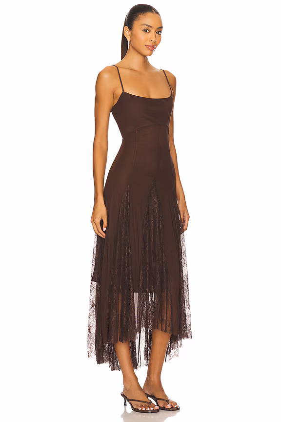 Vita Dress-Brown