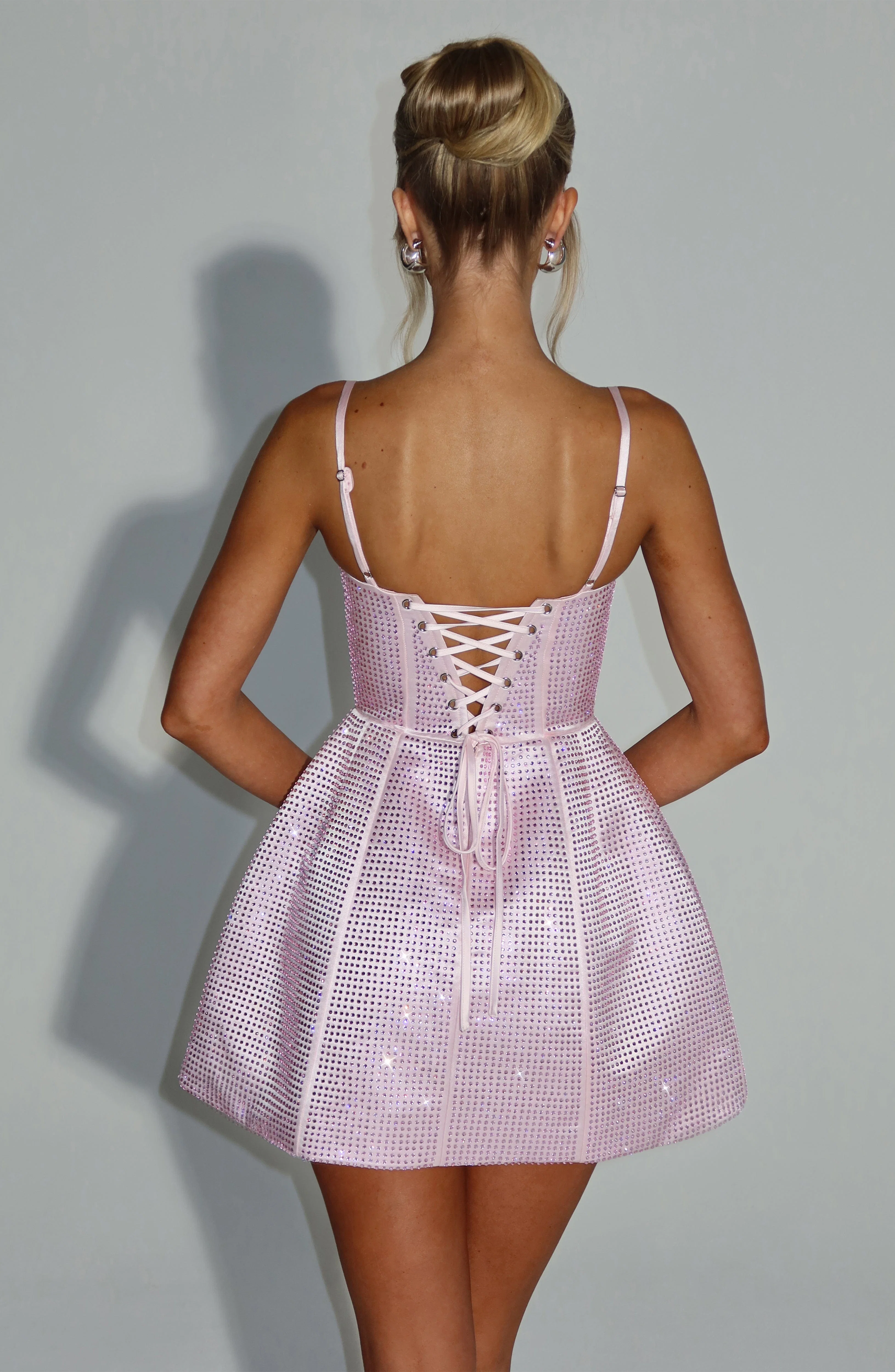 Emma Mini Dress - Blush