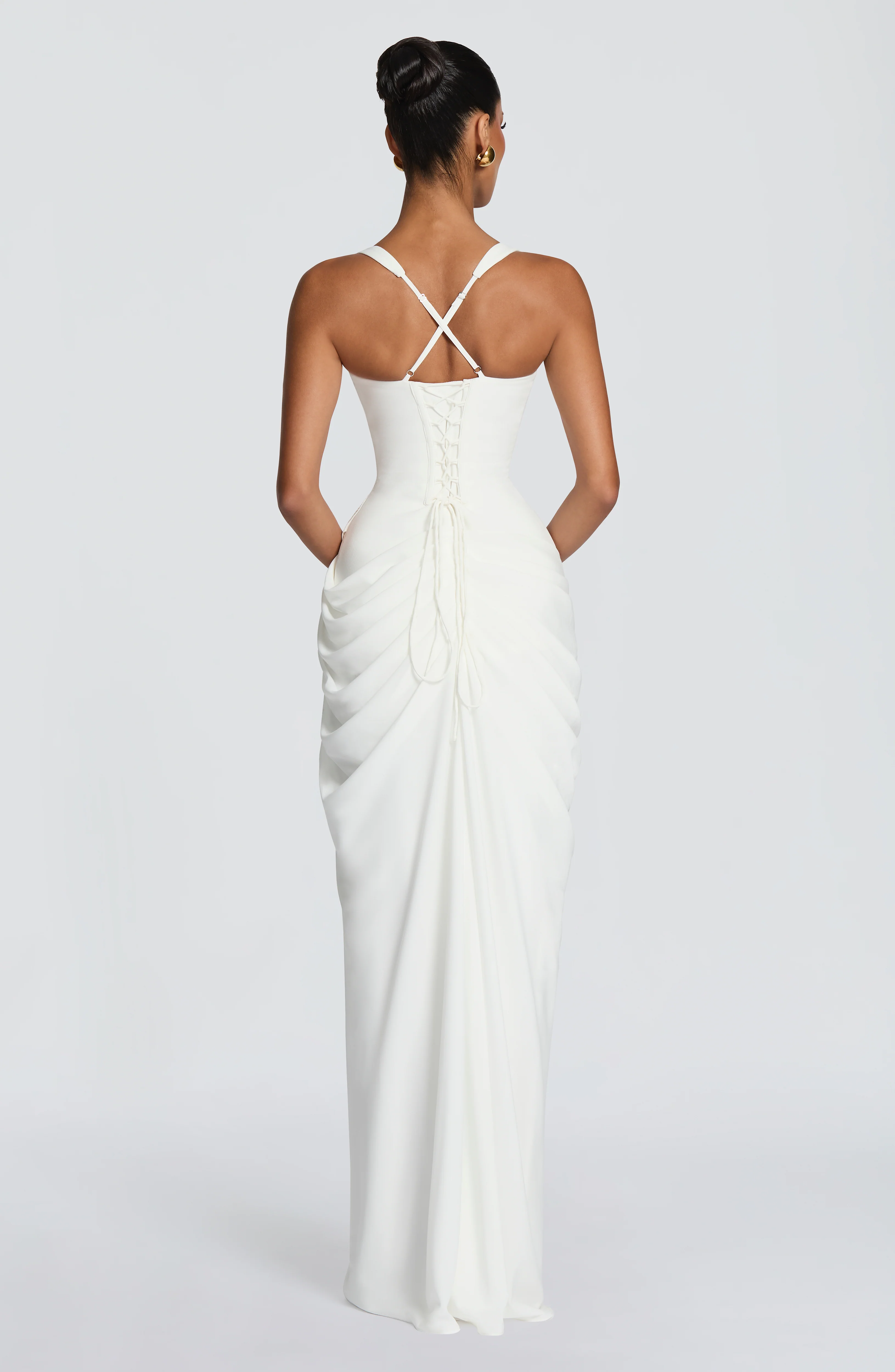 Elara Maxi Dress - Ivory