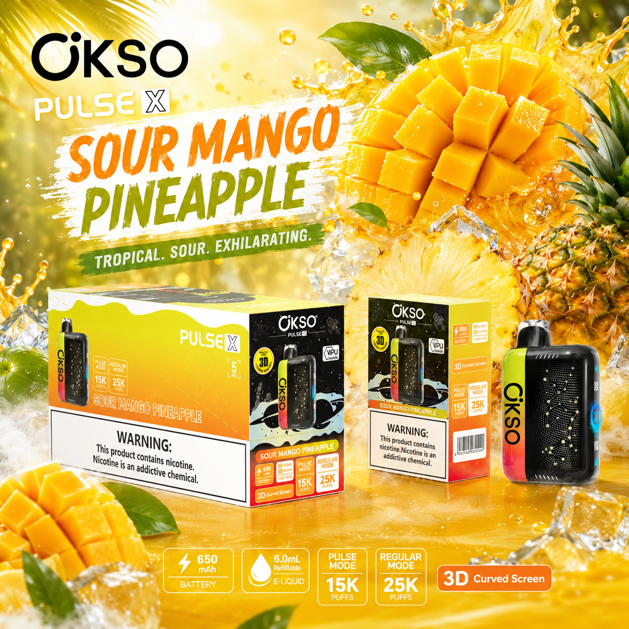 OKSO PULSE X Disposable Vape
