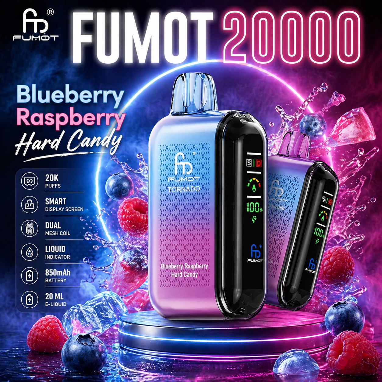 Fumot Tornado 20000 20K Puffs