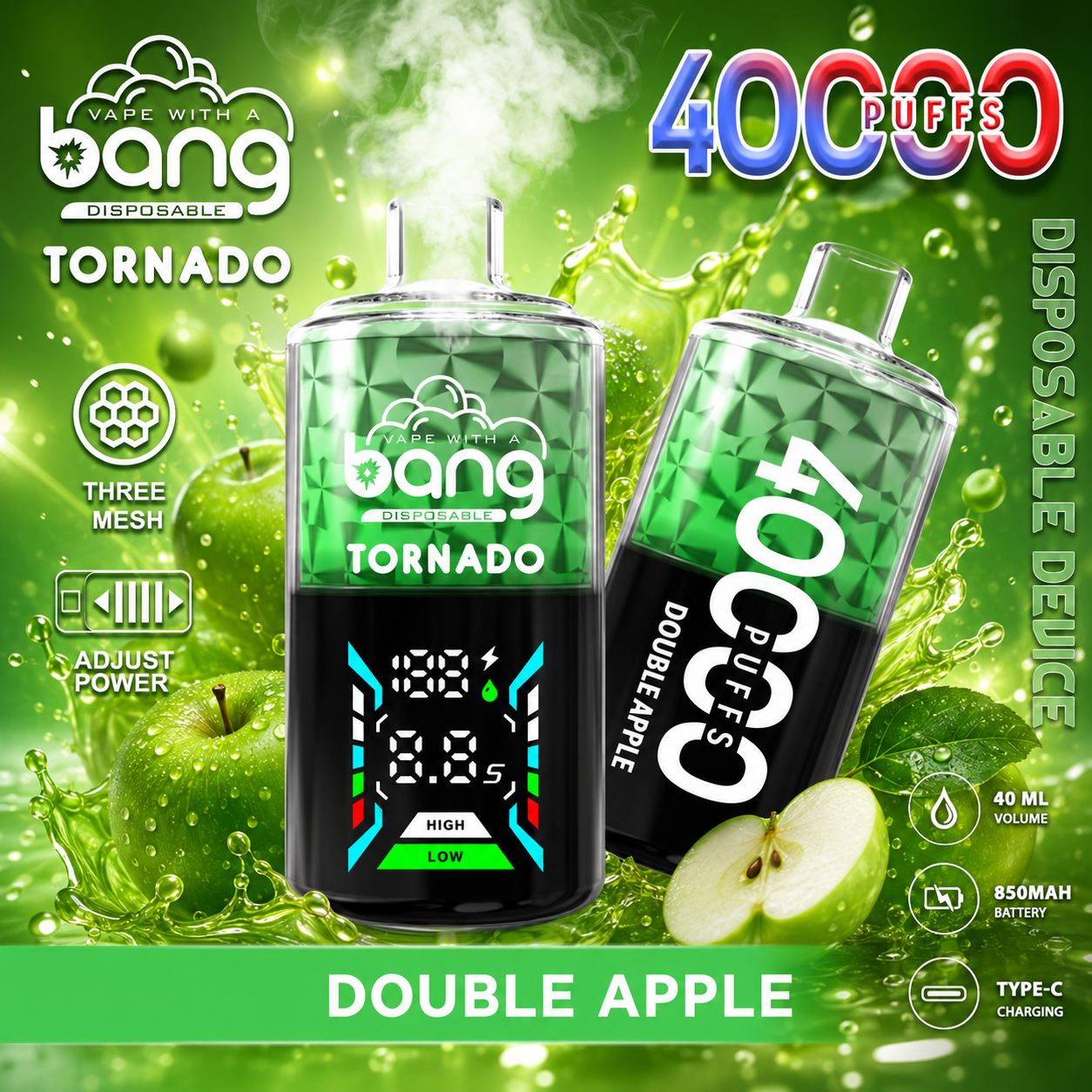 Bang Tornado 40000 40K Puffs