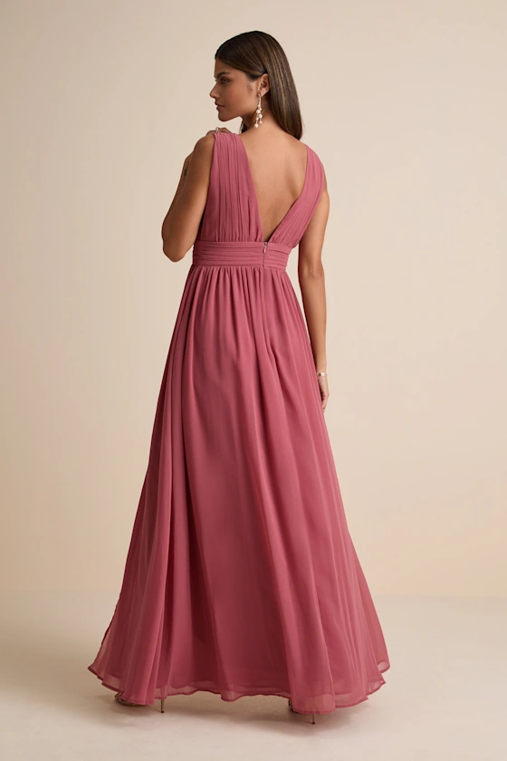 Heavenly Hues Desert Rose Maxi Dress