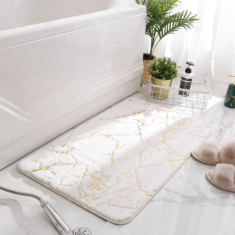 Tapis De Bain Effet Marbre