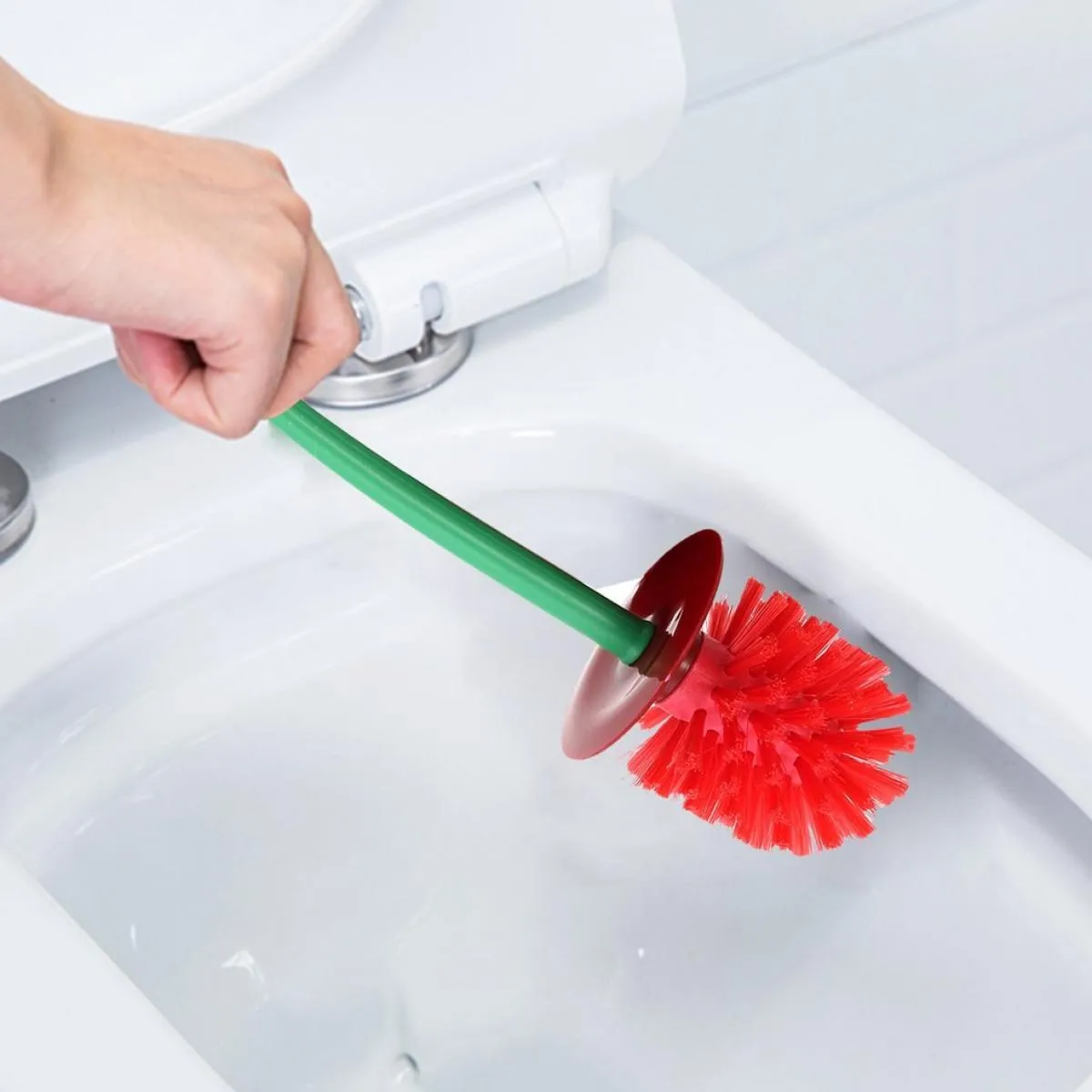 Brosse WC Cerise