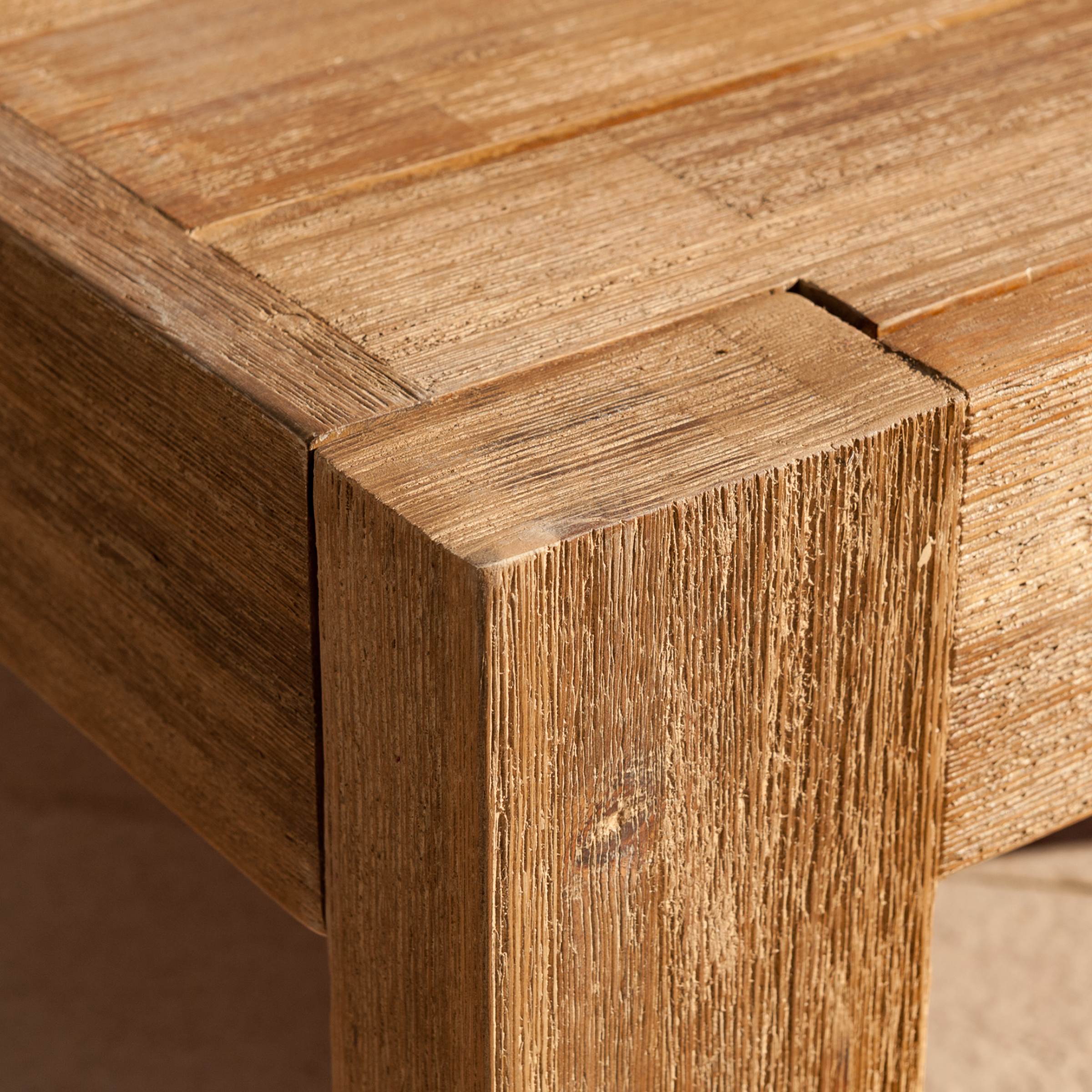 Salon de jardin en bois d'acacia 8 places 5 pcs Borneo Sable