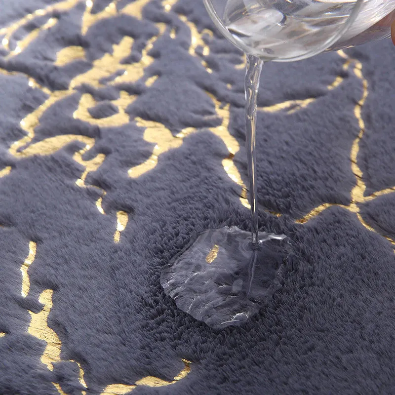 Tapis De Bain Effet Marbre