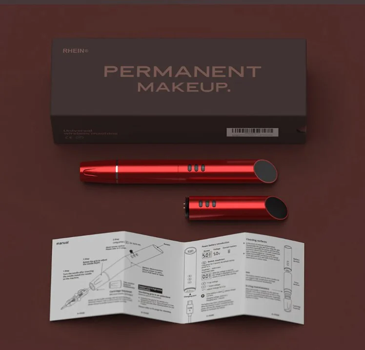 Universal-Nadel Tattoo Permanent Make-up Kartusche Tattoo Maschine Kabellose Augenbrauen-Tattoo-Maschine Zubehör