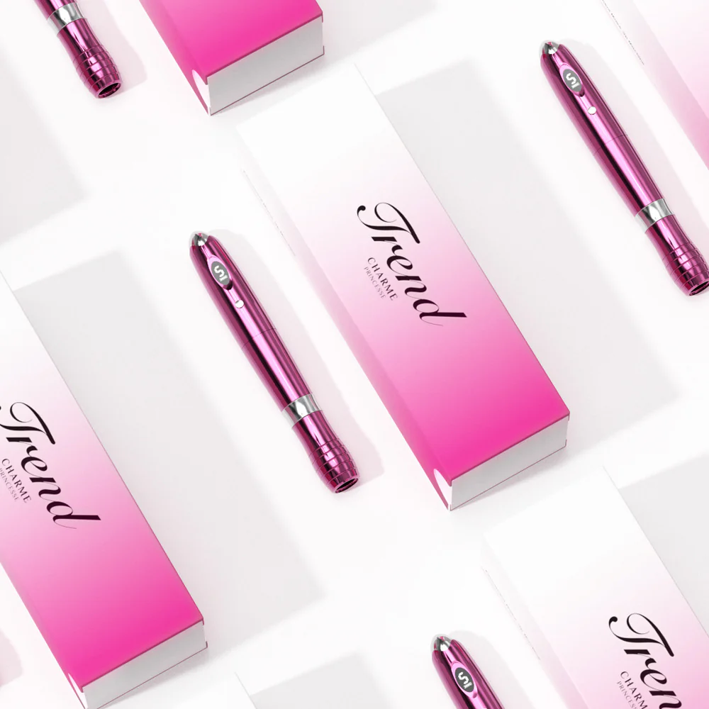 Dual-Batterie-Tattoo-Maschine Großhandel Permanent Make-up Maschine Tattoo-Stift für Lippen- und Augenbrauentätowierung