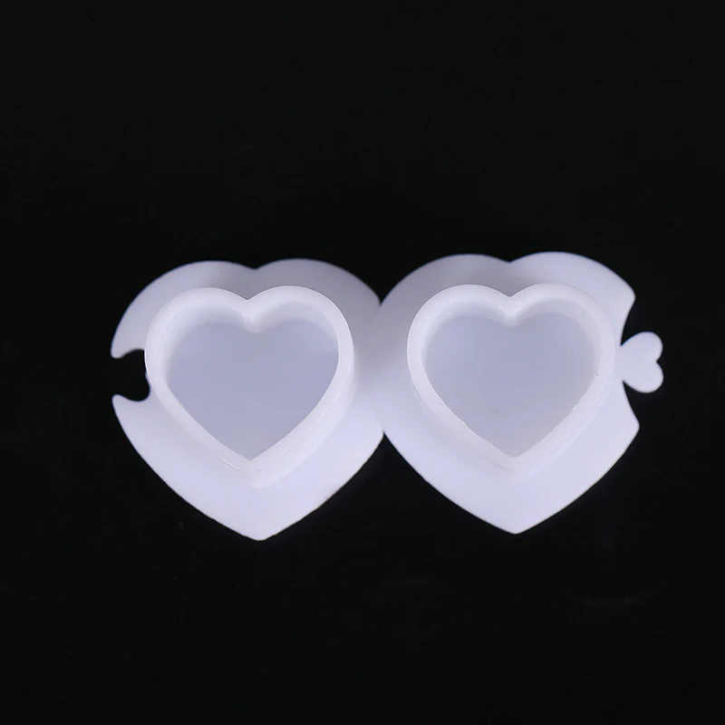 PEACH Umweltfreundliche biologisch abbaubare Love Tattoo Pigmentbecher – Einweg-Silikon-Milchbecher mit Standfuß für Pigmentbecher und Stickgerät