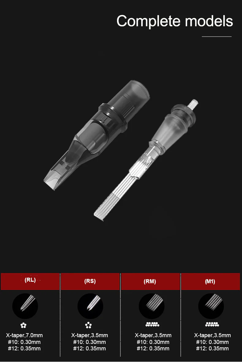 Verstellbare Tattoo Schattierungsnadeln – PEACH Tattoo Supply