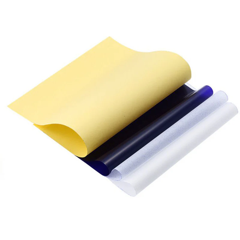 PEACH Tattoo-Transferpapier – Quad Heat Transfer A4-Kopierpapier für Maschinen & Hand-Tattoo-Designs