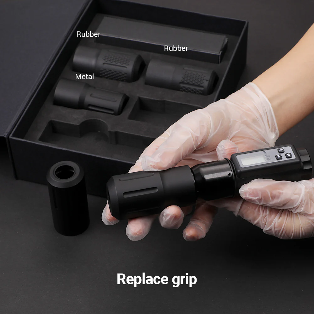 Kabellose Tattoo-Maschine in Premium-Qualität – Wiederaufladbarer Wireless Tattoo Pen für Permanent Make-up & Körper-Tattoos