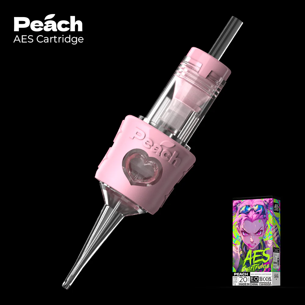 PEACH-AES PMU Tattoo Nadel｜Hochpräzise Permanent Make-up Kartusche