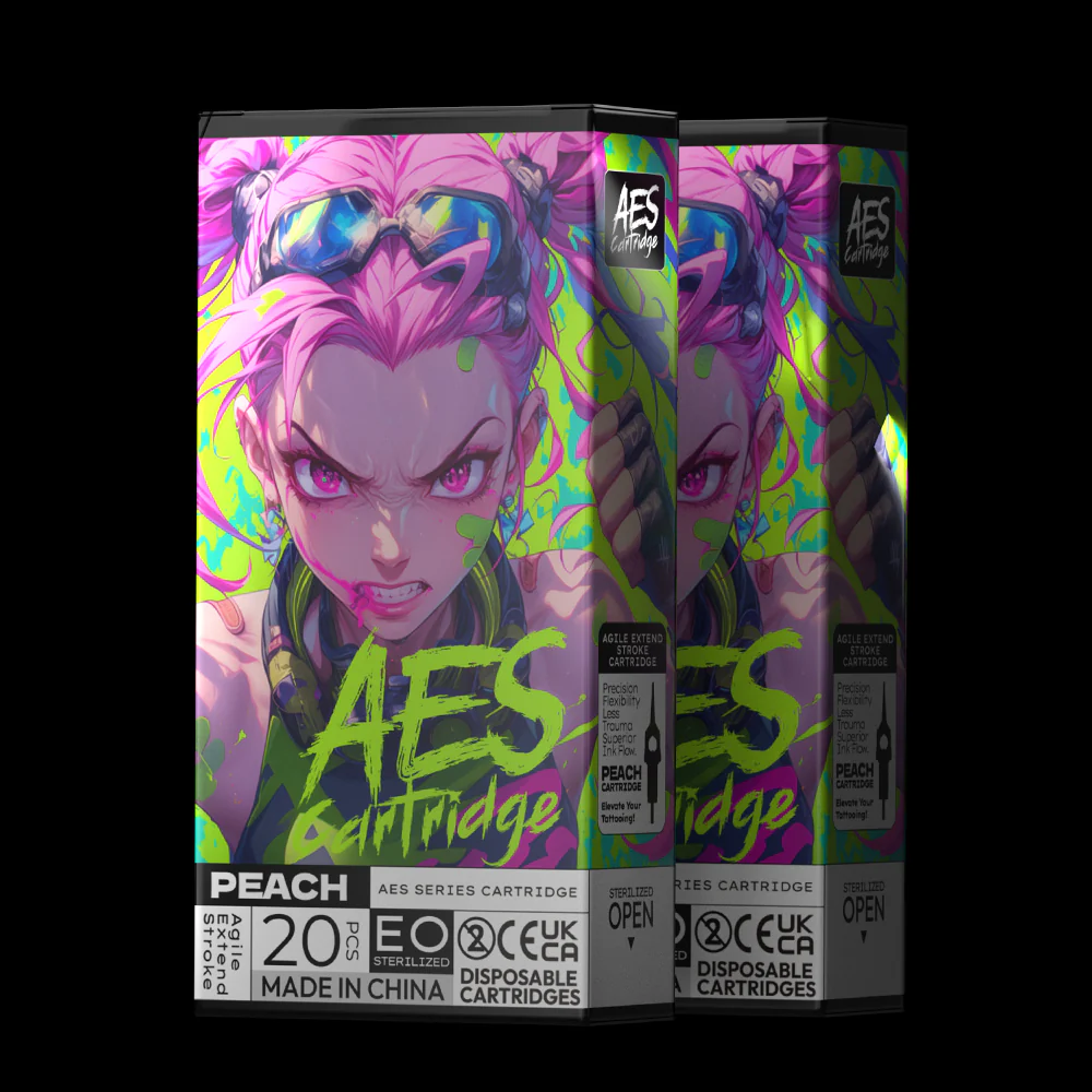 PEACH-AES PMU Tattoo Nadel｜Hochpräzise Permanent Make-up Kartusche