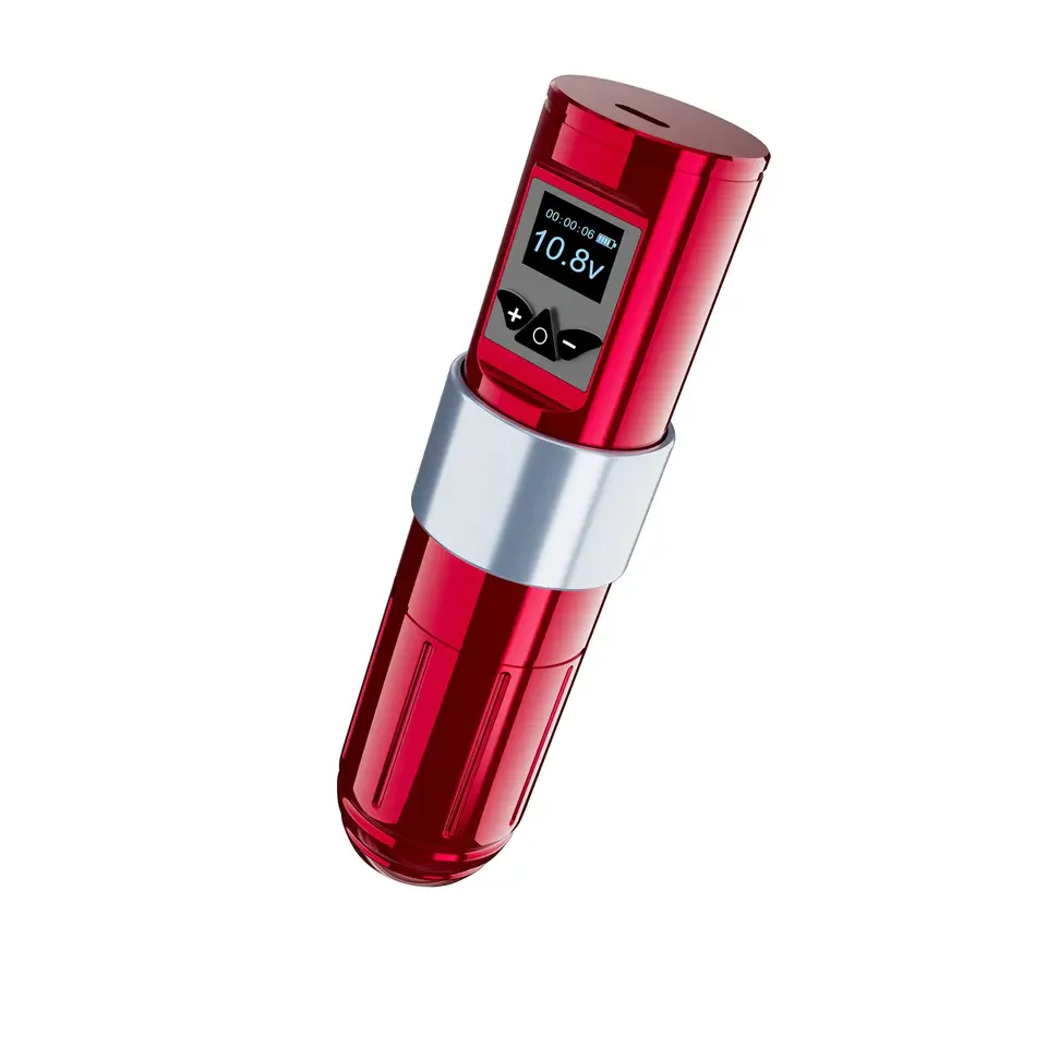 Premium-Motor Kabelloser Tattoo-Stift – Wiederaufladbare Tattoo-Maschine mit 8–10 Stunden Betriebszeit