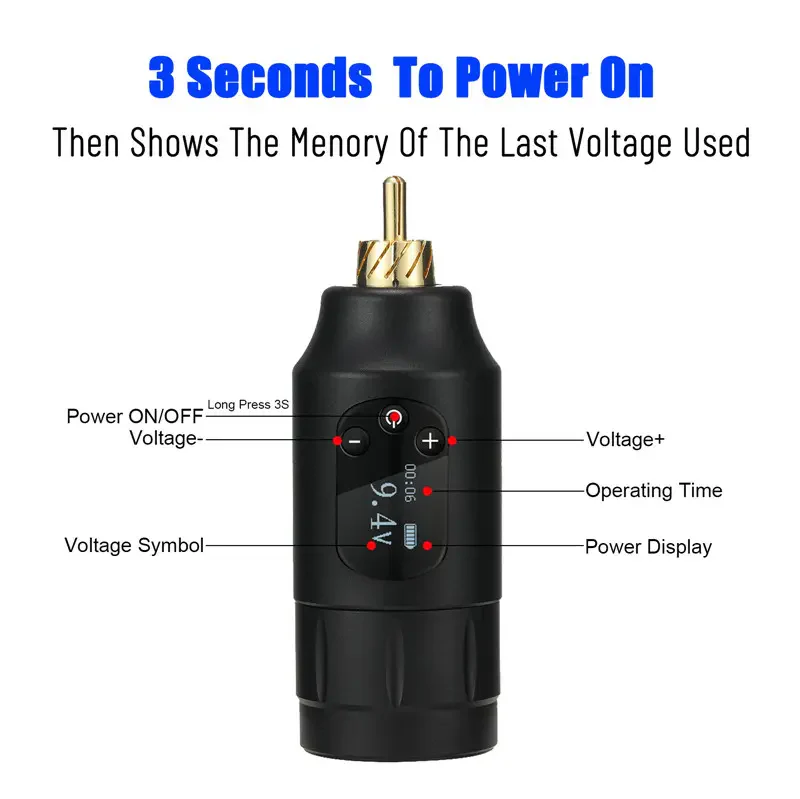 Großhandels-Drahtloser Tattoo-Stift Akku – Große Kapazität, Einfache Bedienung, Tattoo-Maschinen-Akku