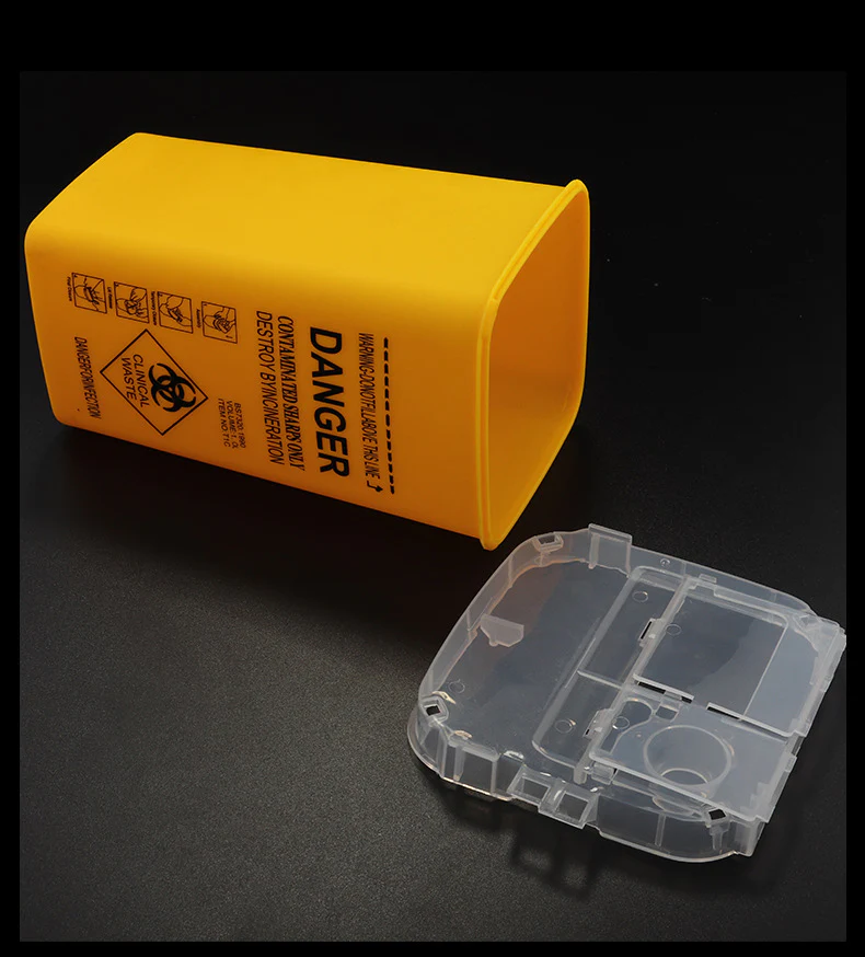 PEACH Tattoo-Ausrüstung – Mini-Sammelbehälter für scharfe Gegenstände