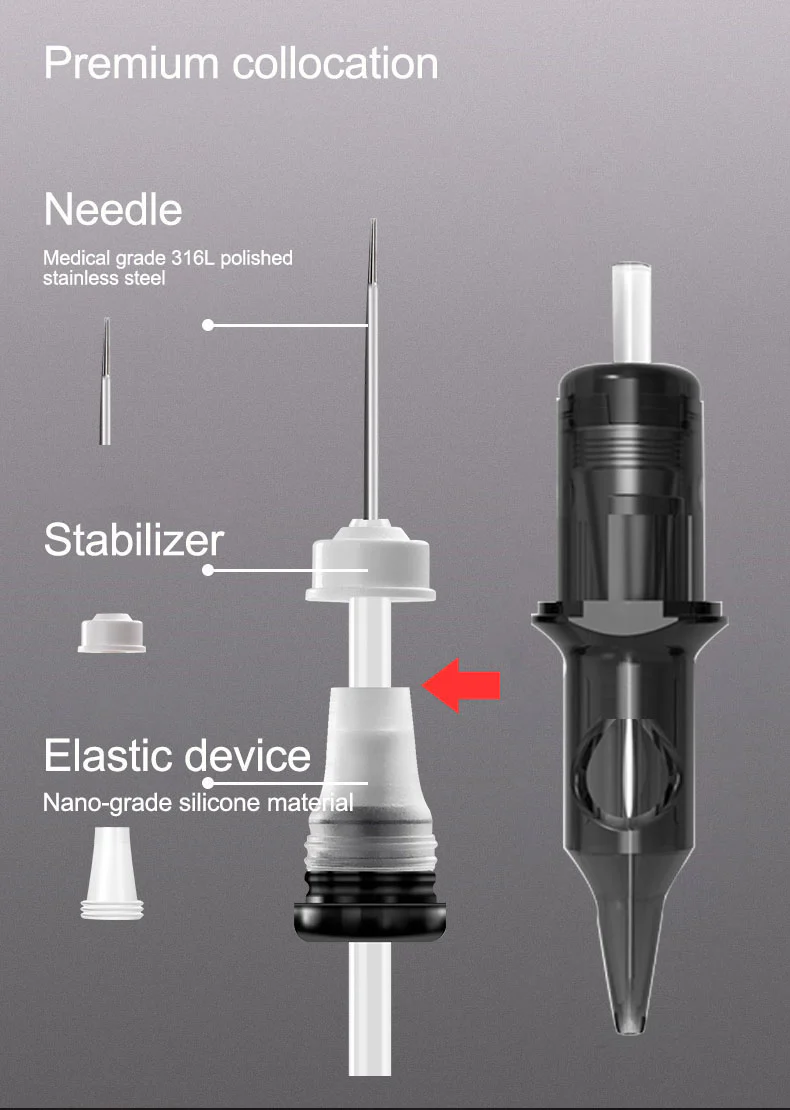 Personalisierte Tattoo-Nadeln – PEACH Tattoo Supply