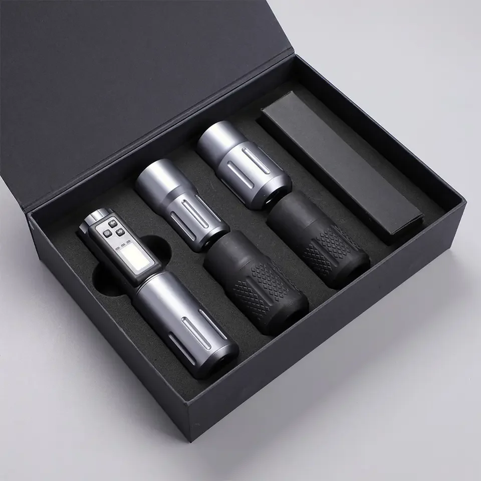 Kabellose Tattoo-Maschine in Premium-Qualität – Wiederaufladbarer Wireless Tattoo Pen für Permanent Make-up & Körper-Tattoos