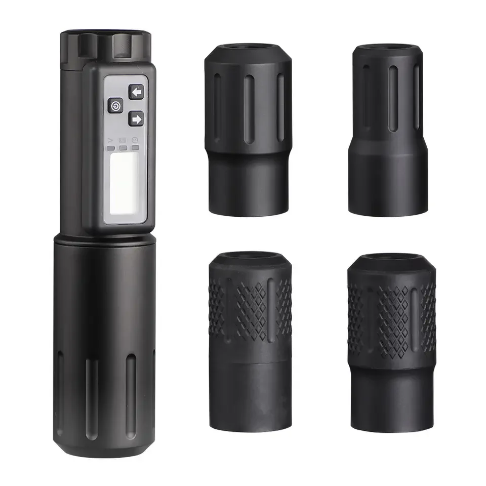 Kabellose Tattoo-Maschine in Premium-Qualität – Wiederaufladbarer Wireless Tattoo Pen für Permanent Make-up & Körper-Tattoos