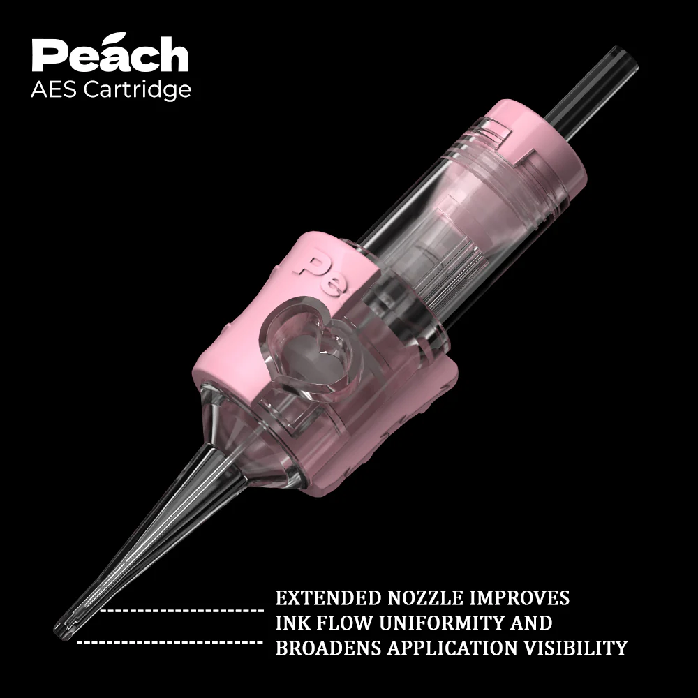 PEACH-AES PMU Tattoo Nadel｜Hochpräzise Permanent Make-up Kartusche