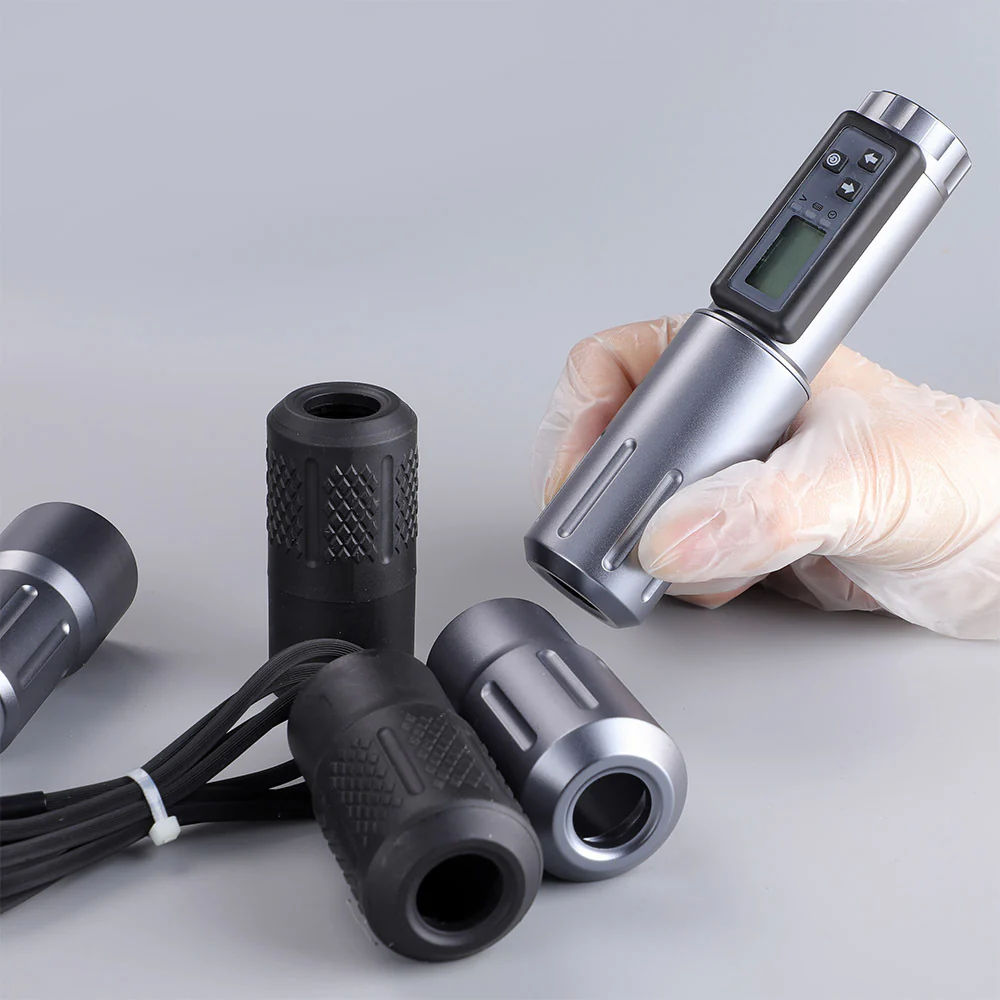 Kabellose Tattoo-Maschine in Premium-Qualität – Wiederaufladbarer Wireless Tattoo Pen für Permanent Make-up & Körper-Tattoos