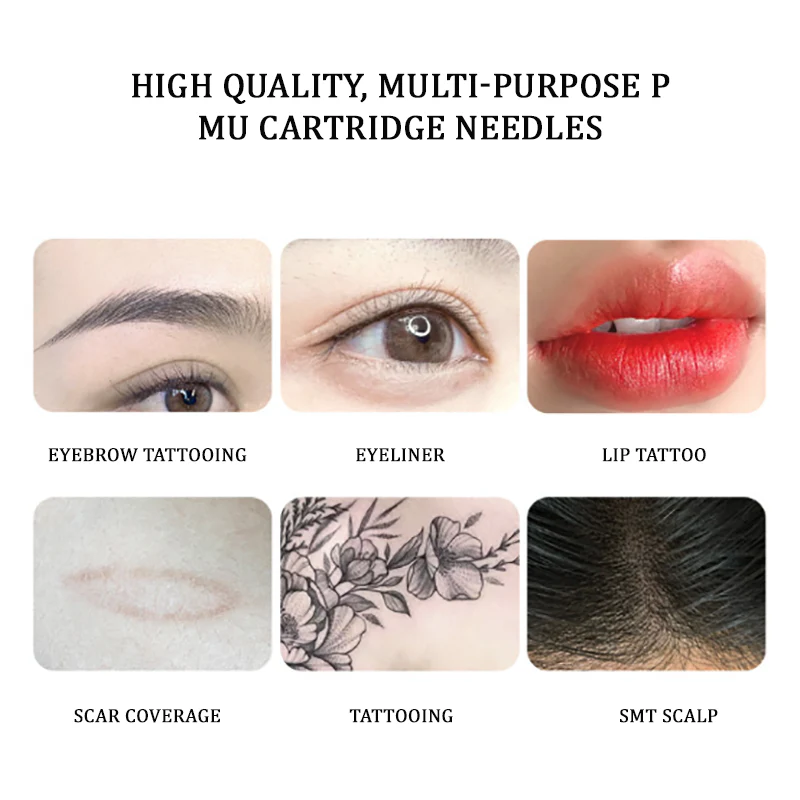 PEACH-AES PMU Tattoo Nadel｜Hochpräzise Permanent Make-up Kartusche