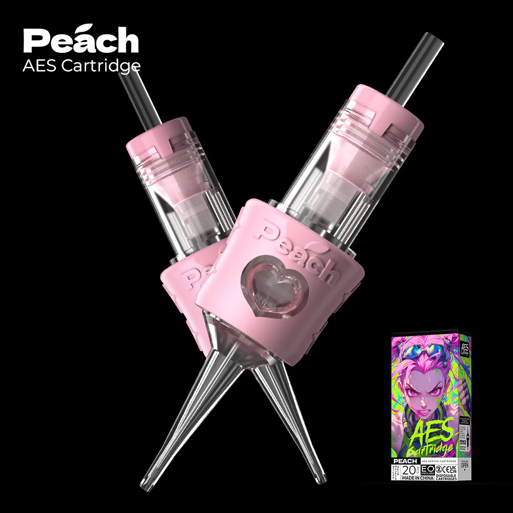 PEACH-AES PMU Tattoo Nadel｜Hochpräzise Permanent Make-up Kartusche