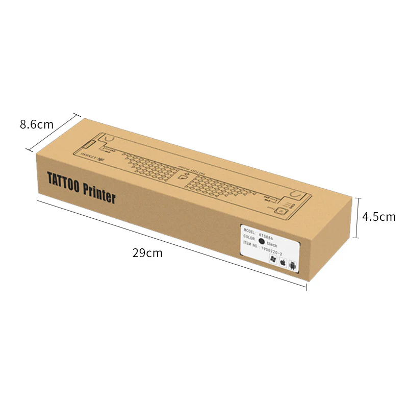 PEACH – Neue USB Mini Tattoo-Transfermaschine | Tattoo-Drucker für Transferpapier