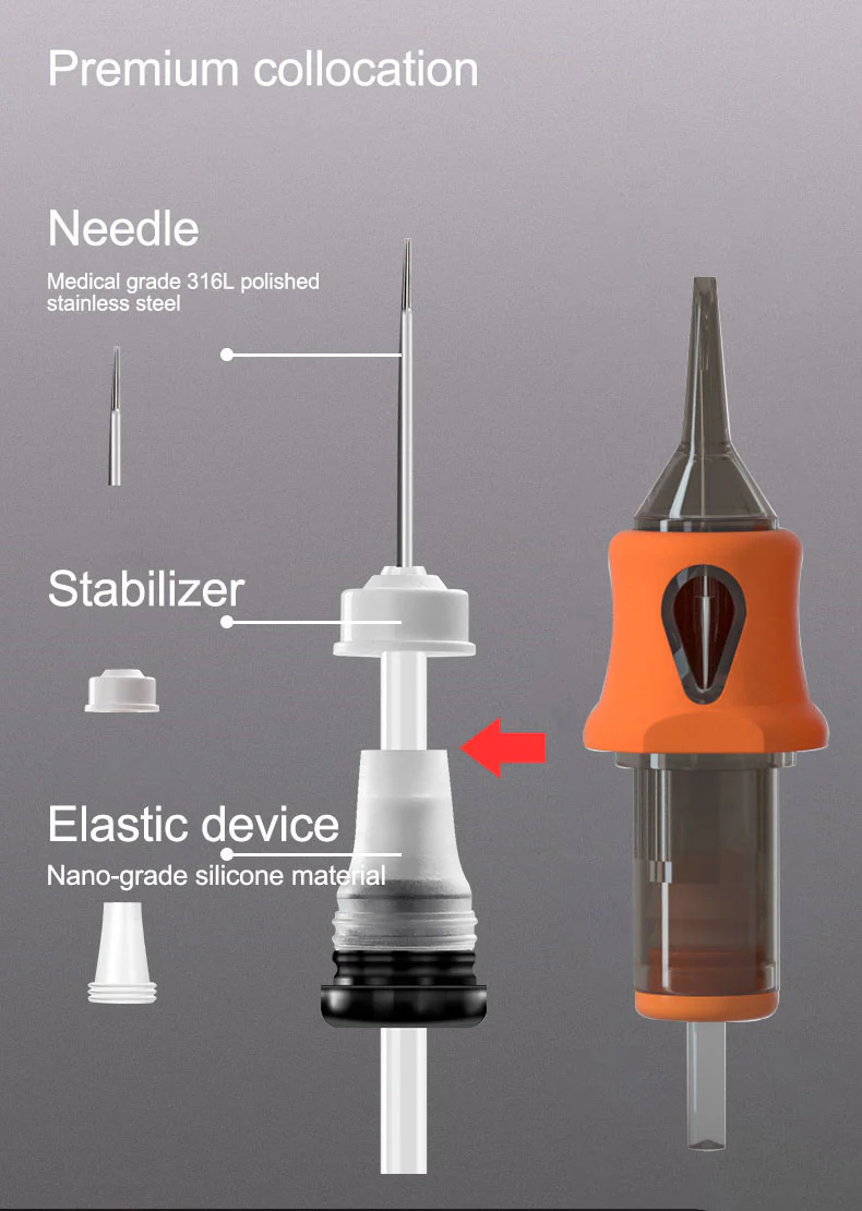 PEACH Bestseller Tattoo-Kartuschen EC – PEACH Tattoo Supplies