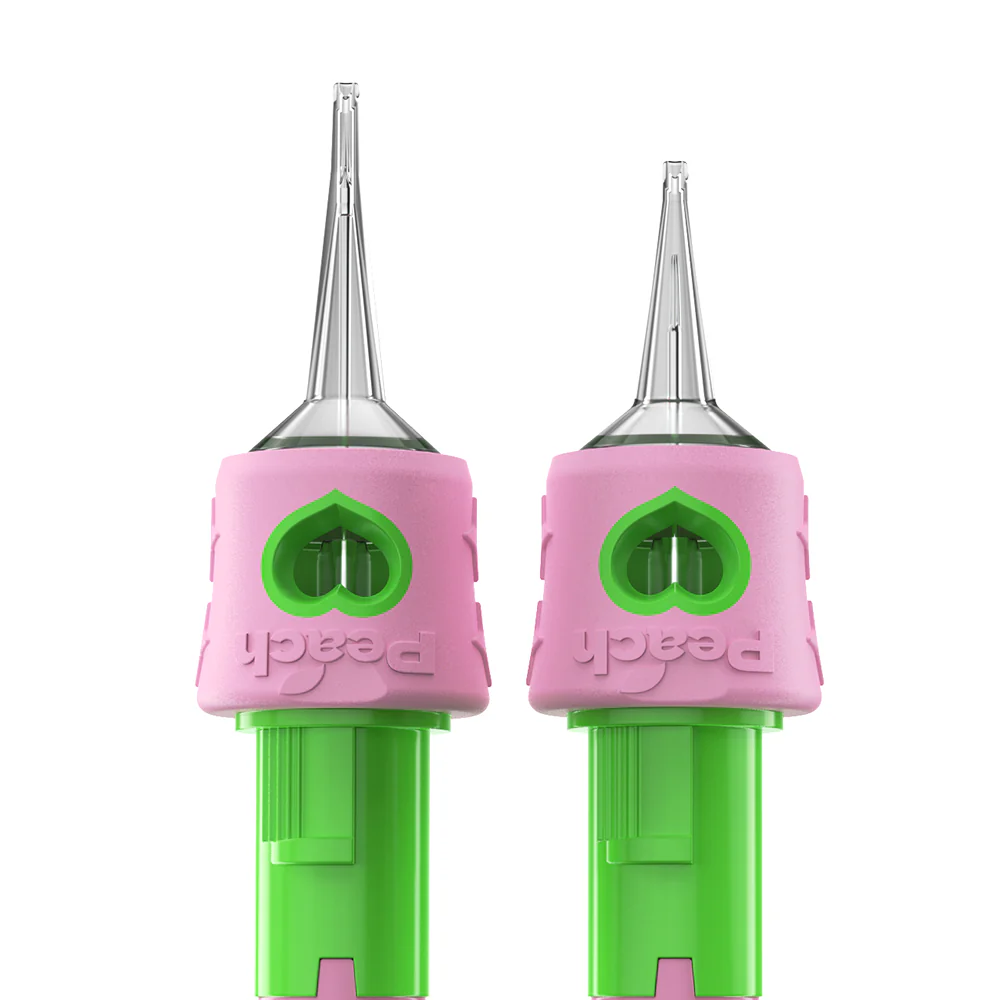 PEACH Verlängerte Spitze 2025 Upgrade Bildumkehrmodell Revolutionäre Tätowiernadeln