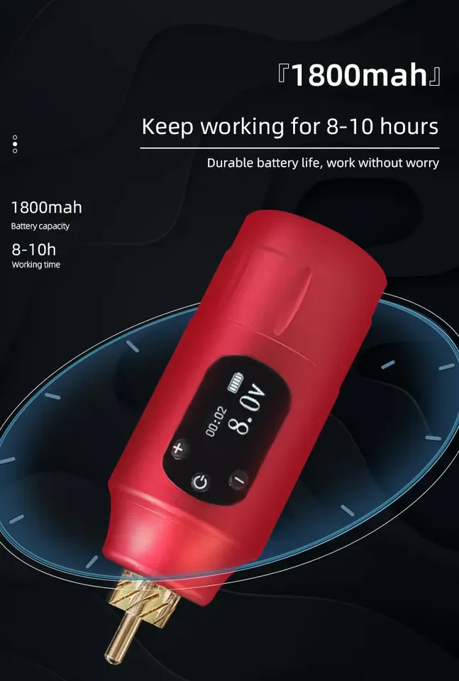 Großhandels-Drahtloser Tattoo-Stift Akku – Große Kapazität, Einfache Bedienung, Tattoo-Maschinen-Akku