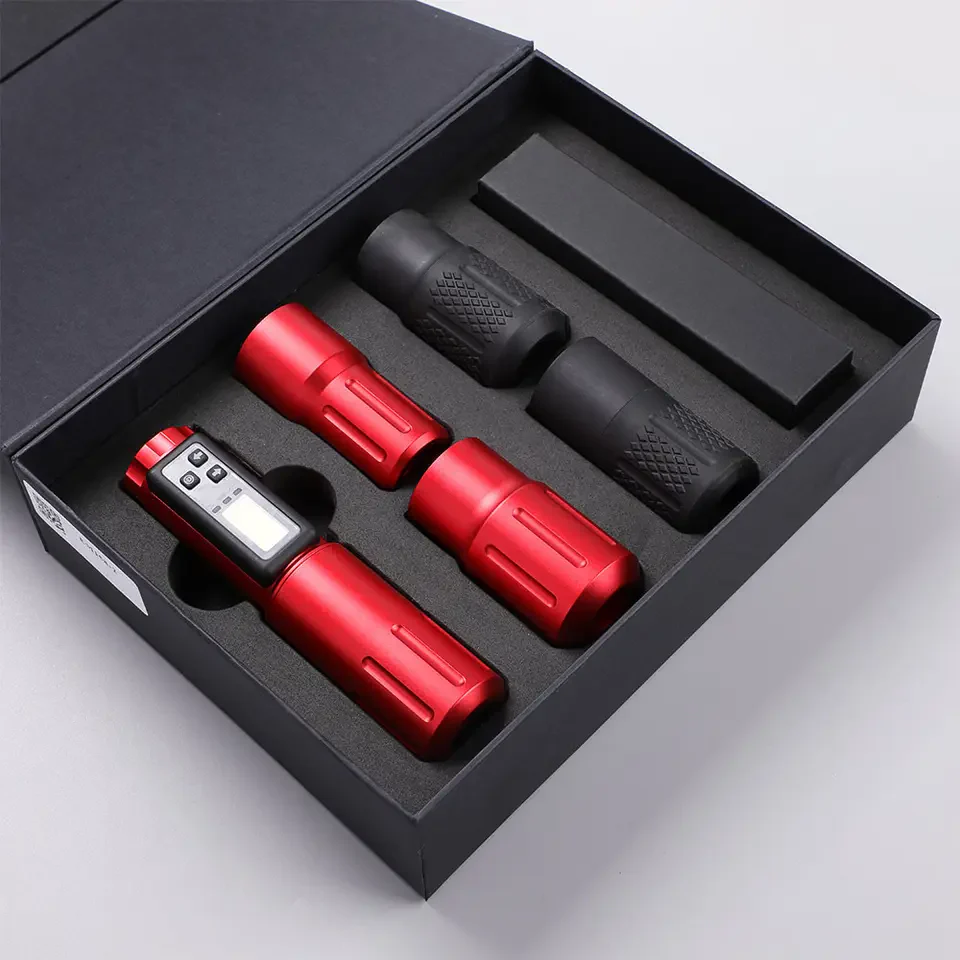 Kabellose Tattoo-Maschine in Premium-Qualität – Wiederaufladbarer Wireless Tattoo Pen für Permanent Make-up & Körper-Tattoos