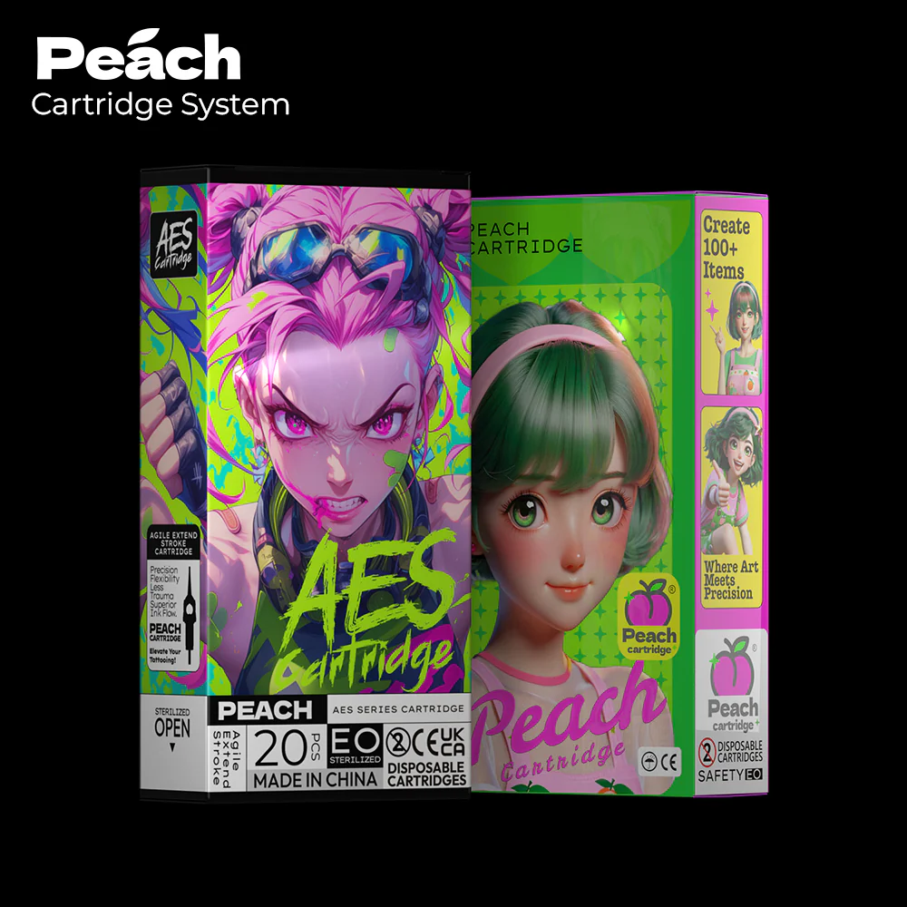 PEACH-AES PMU Tattoo Nadel｜Hochpräzise Permanent Make-up Kartusche