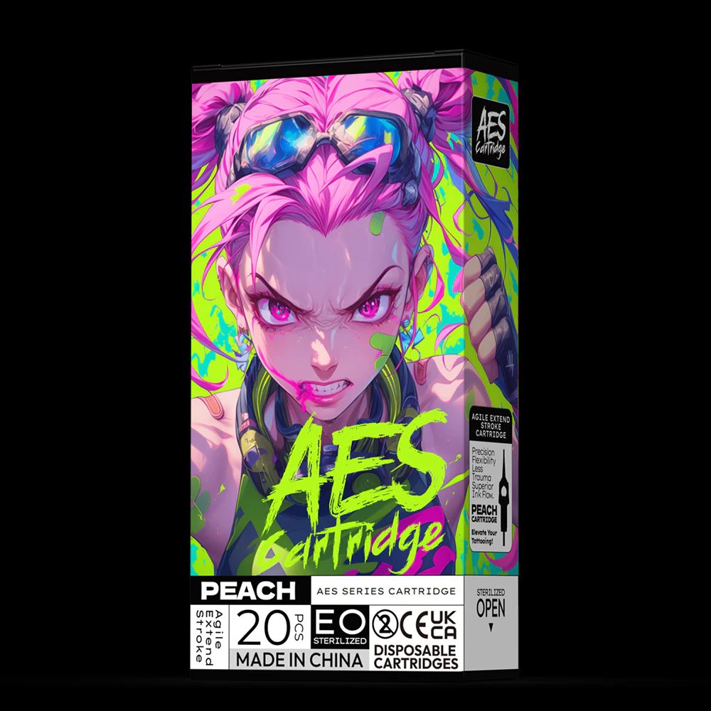 PEACH-AES PMU Tattoo Nadel｜Hochpräzise Permanent Make-up Kartusche