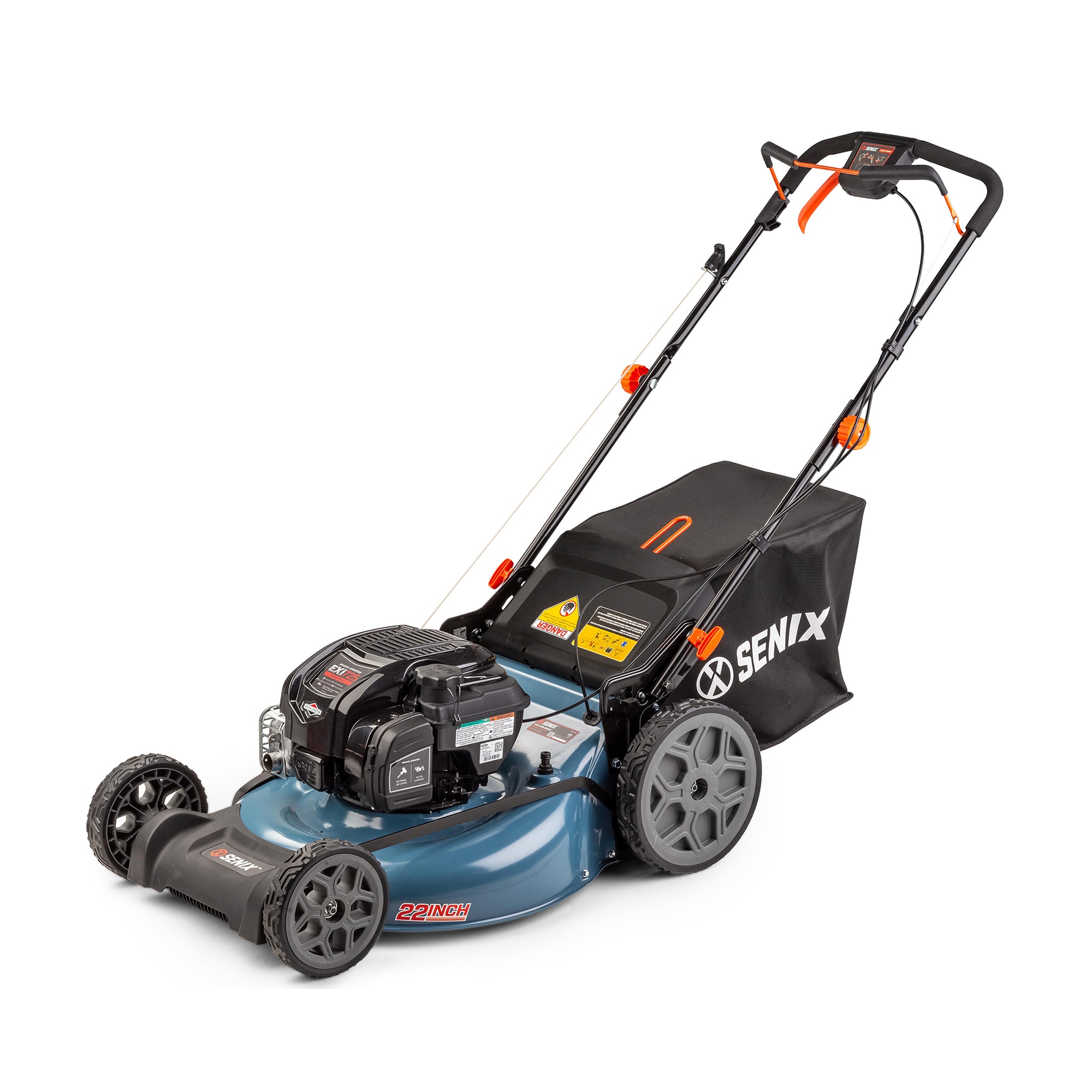 SENIX 22-in Gas Self-propelled lawn mower with 163-cc Briggs and Stratton Engine
