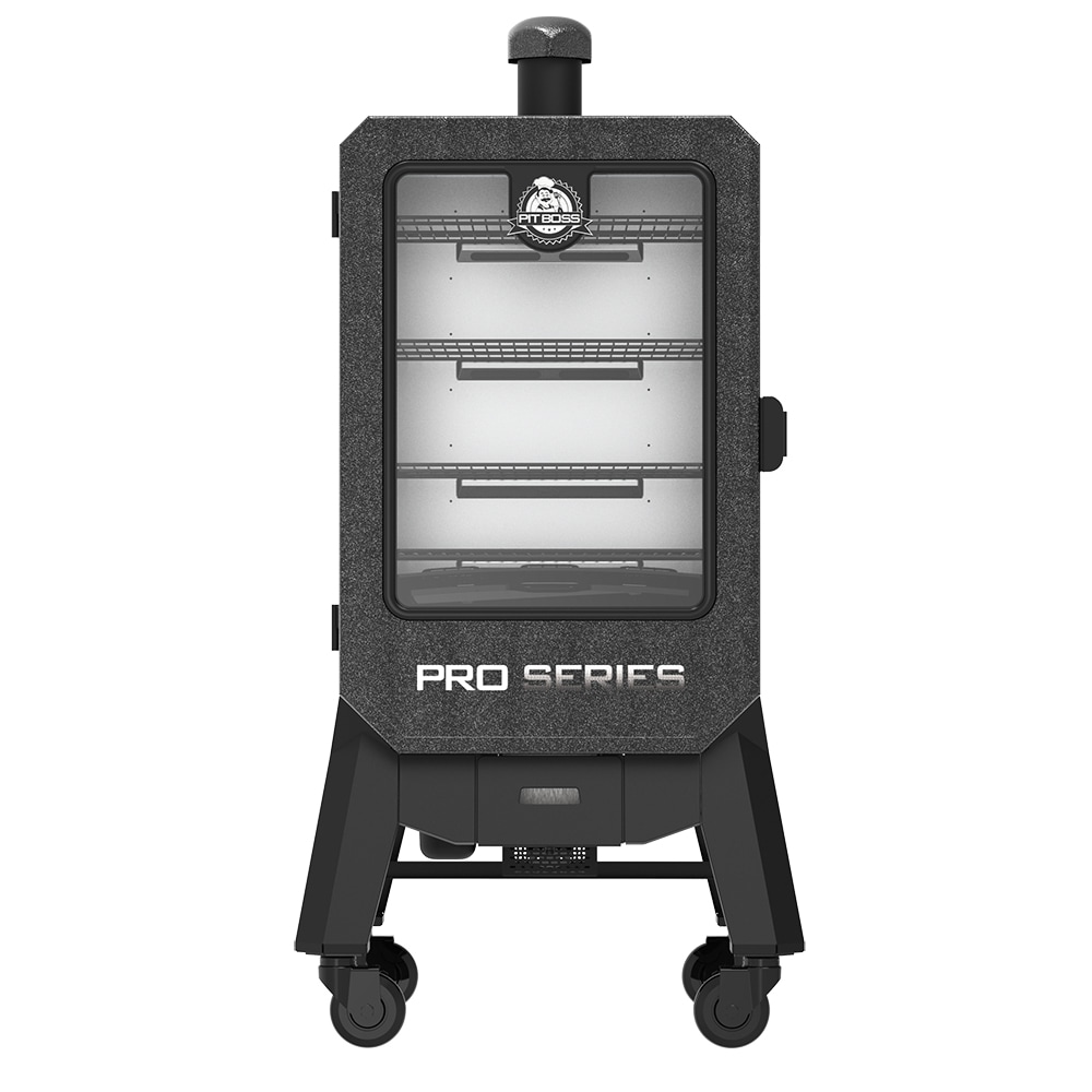 Pit Boss 4 Series Pro 1077-Sq. in Black Sand Pellet Smoker