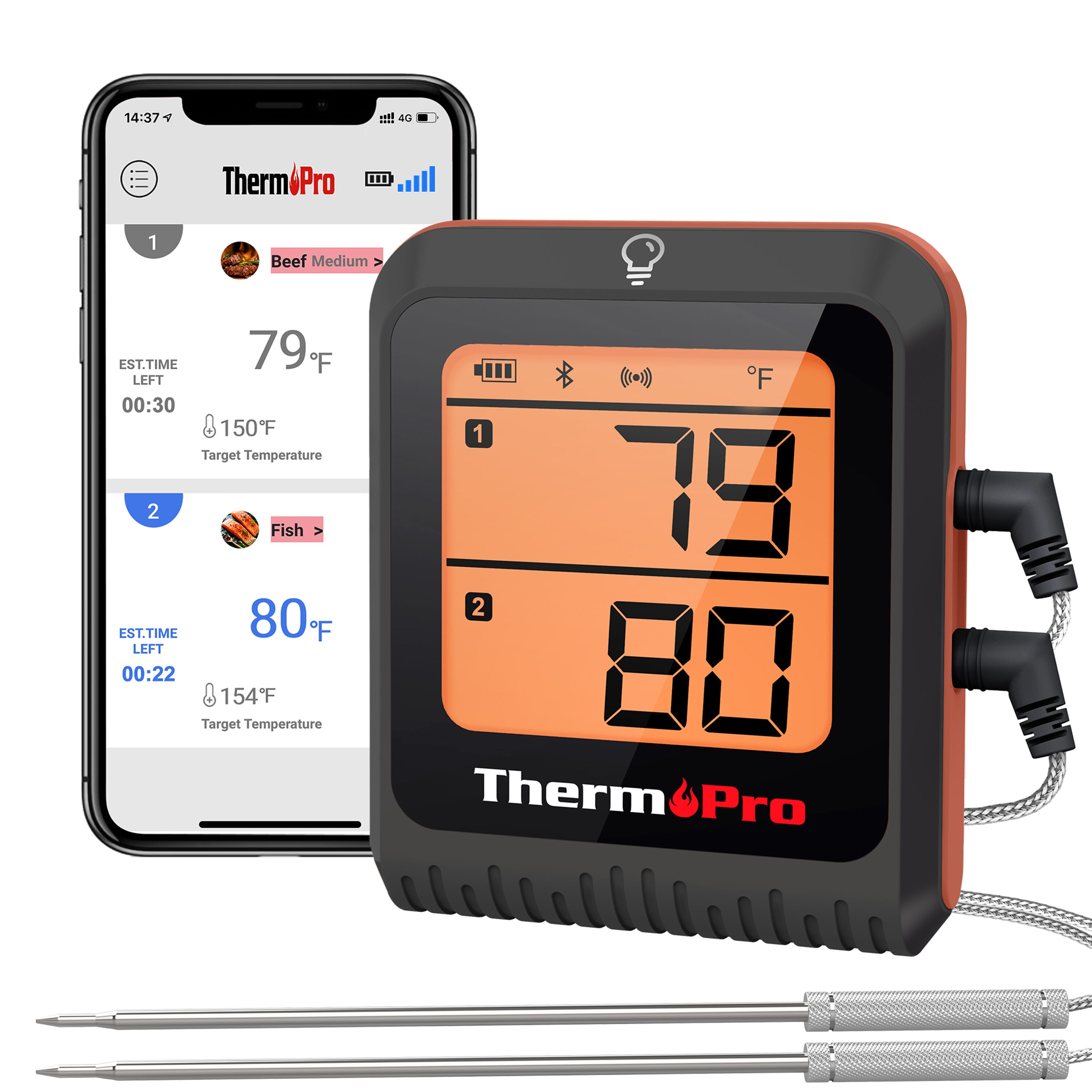 ThermoPro TP920W Digital Leave-in Bluetooth Compatibility Meat Thermometer