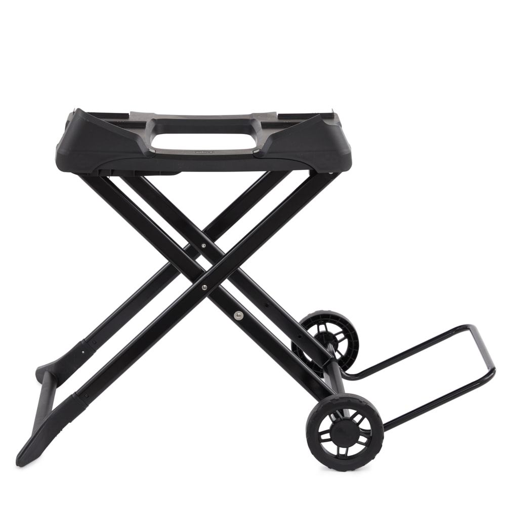 Weber Q 2800N+ Black Steel Folding Grill cart