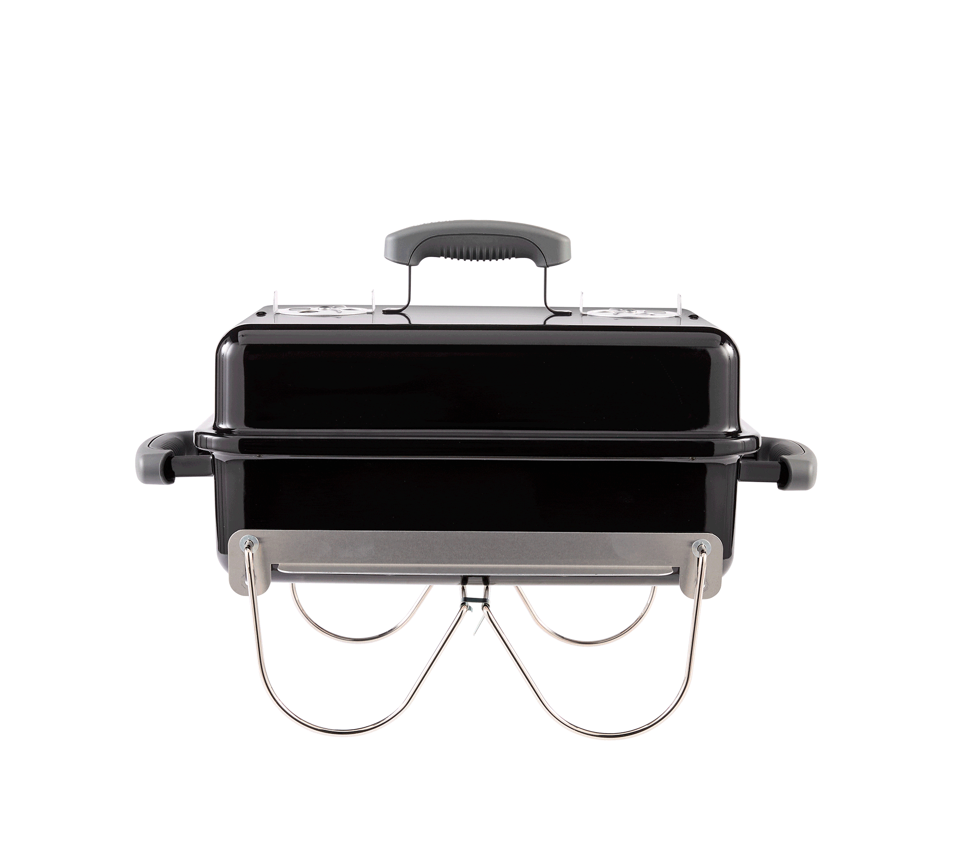 Weber Go anywhere Split Grate Charcoal Grill 19-in W Black Charcoal Grill