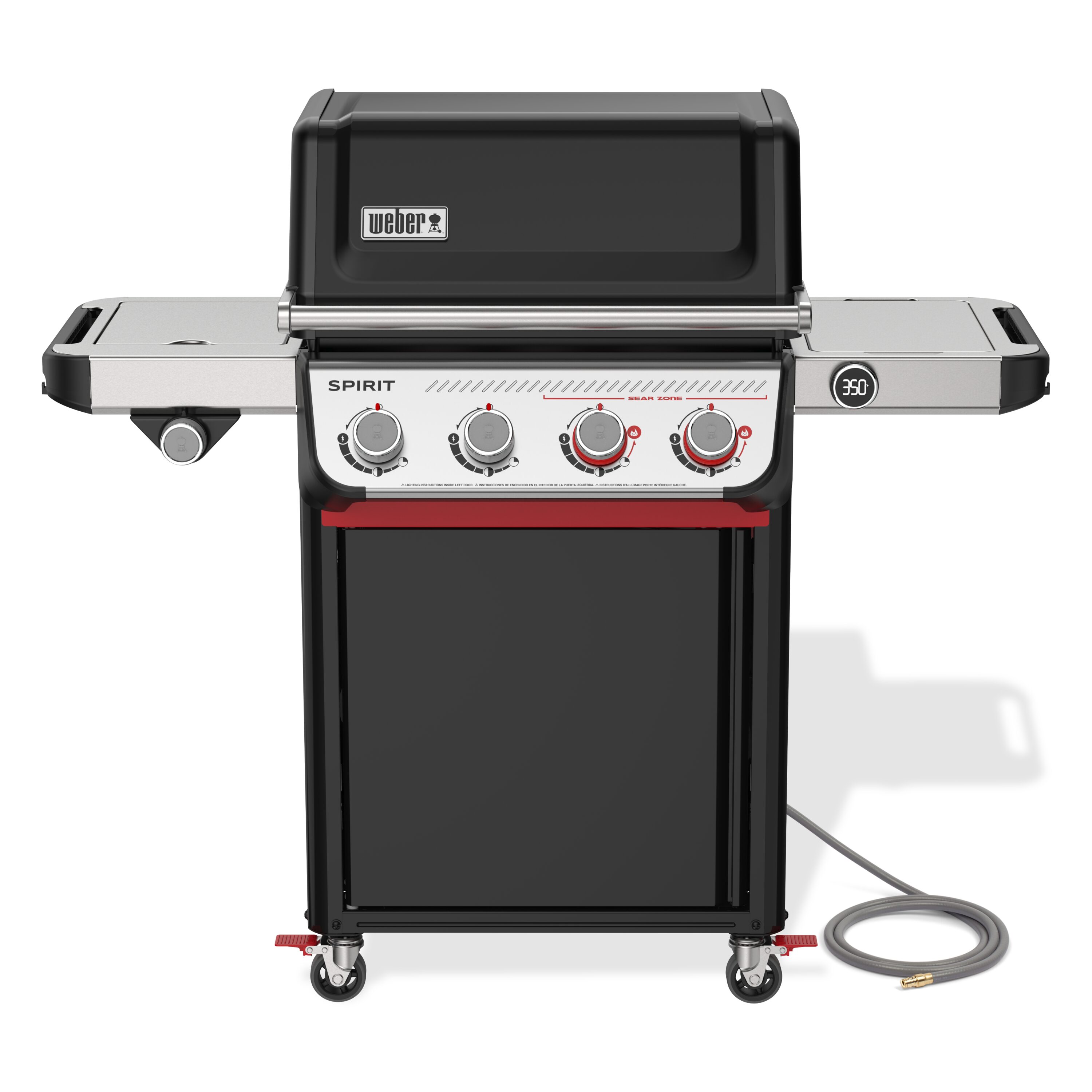 Weber Spirit EP-435 Black 4 -Burner Natural Gas Grill 1 -Side Burner