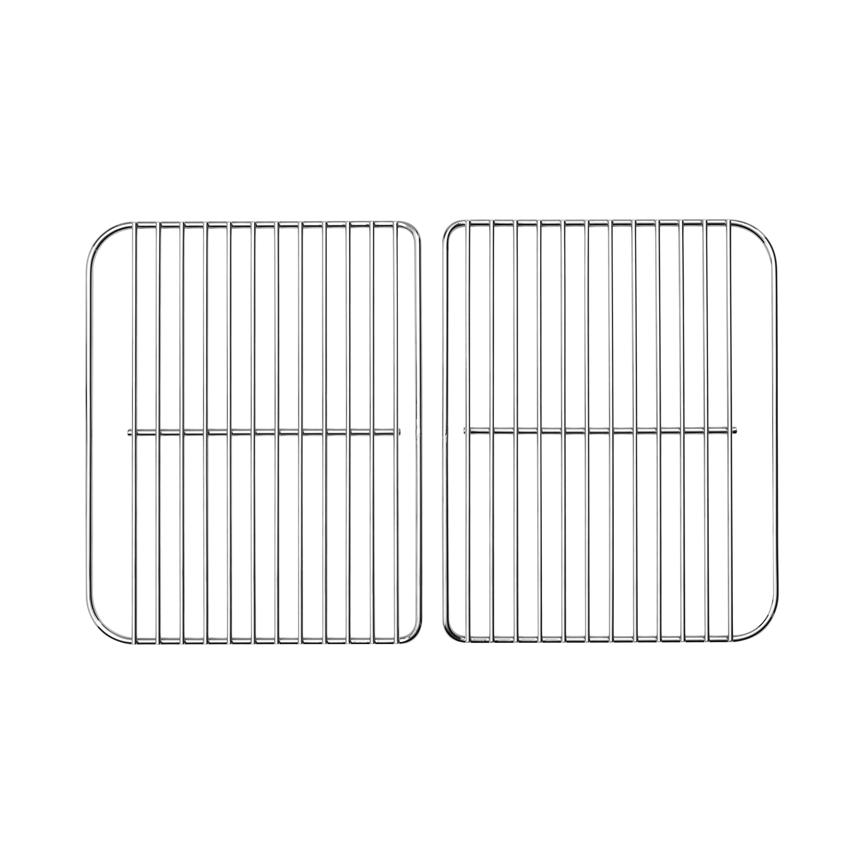 Weber 10-in x 8-in Rectangle Plated steel Cooking grate