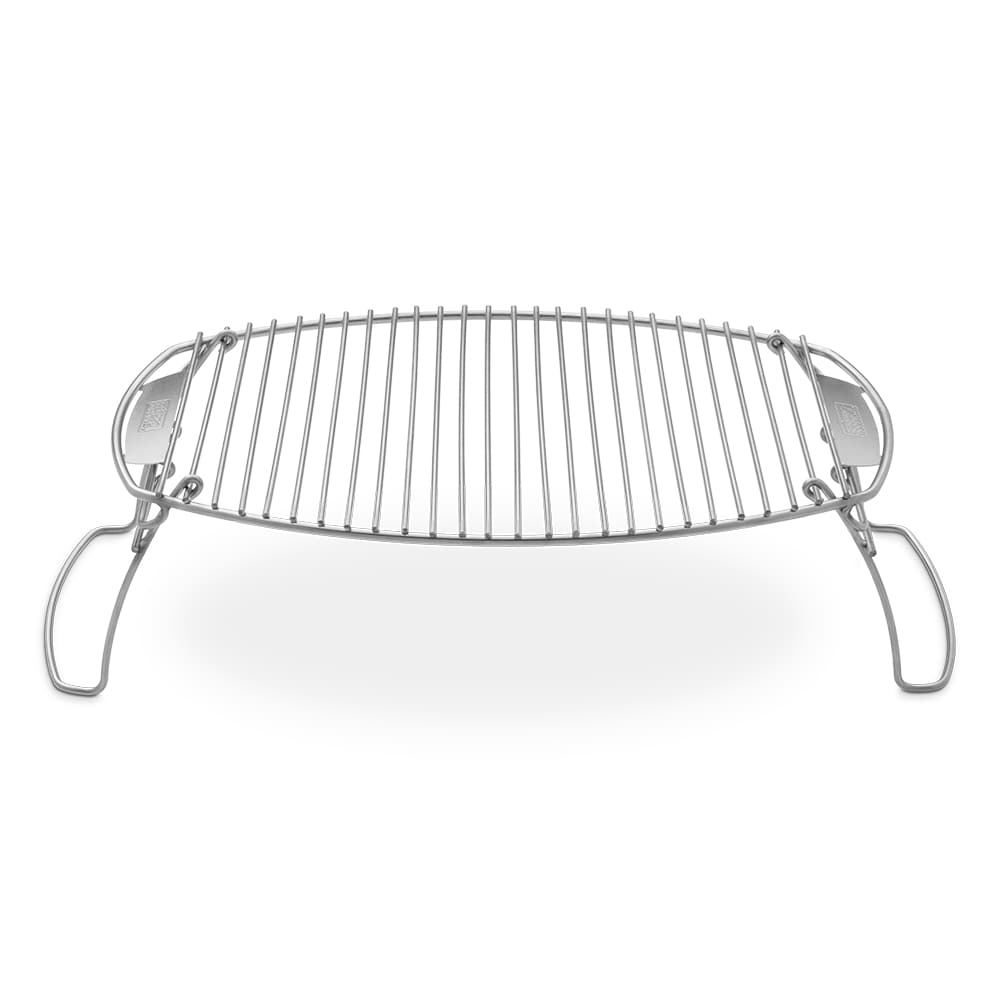 Weber 22-in x 12-in Rectangle Stainless Steel Warming Rack