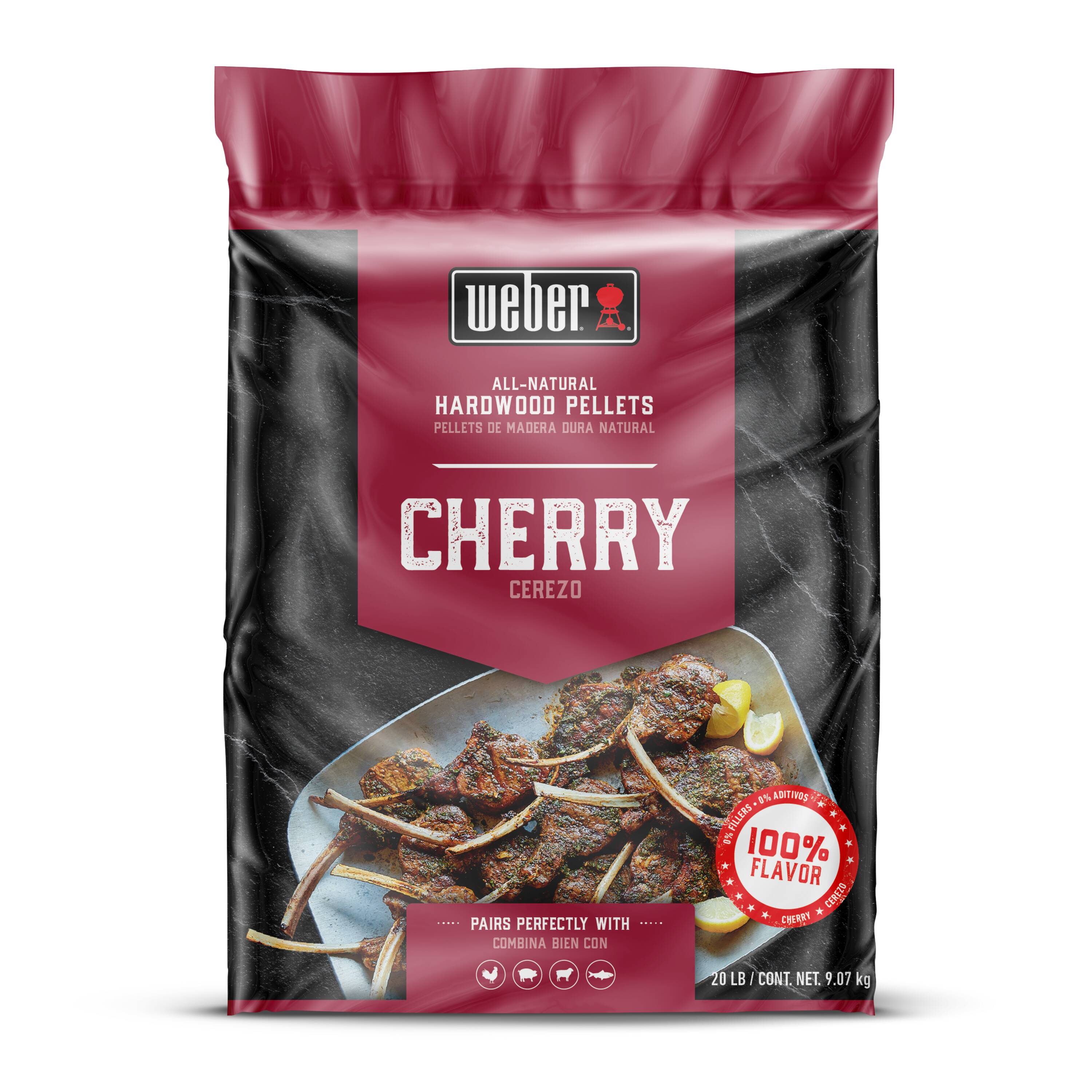 Weber Cherry 20-lb Wood Pellets